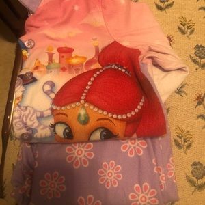 2 piece flannel pajamas